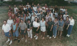 Senior Class at 20th reunion in 1994